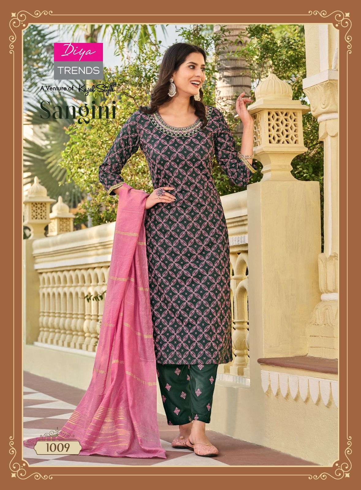 DIYA TRENDS SANGINI VOL.1 Kurti Wholesale catalog
