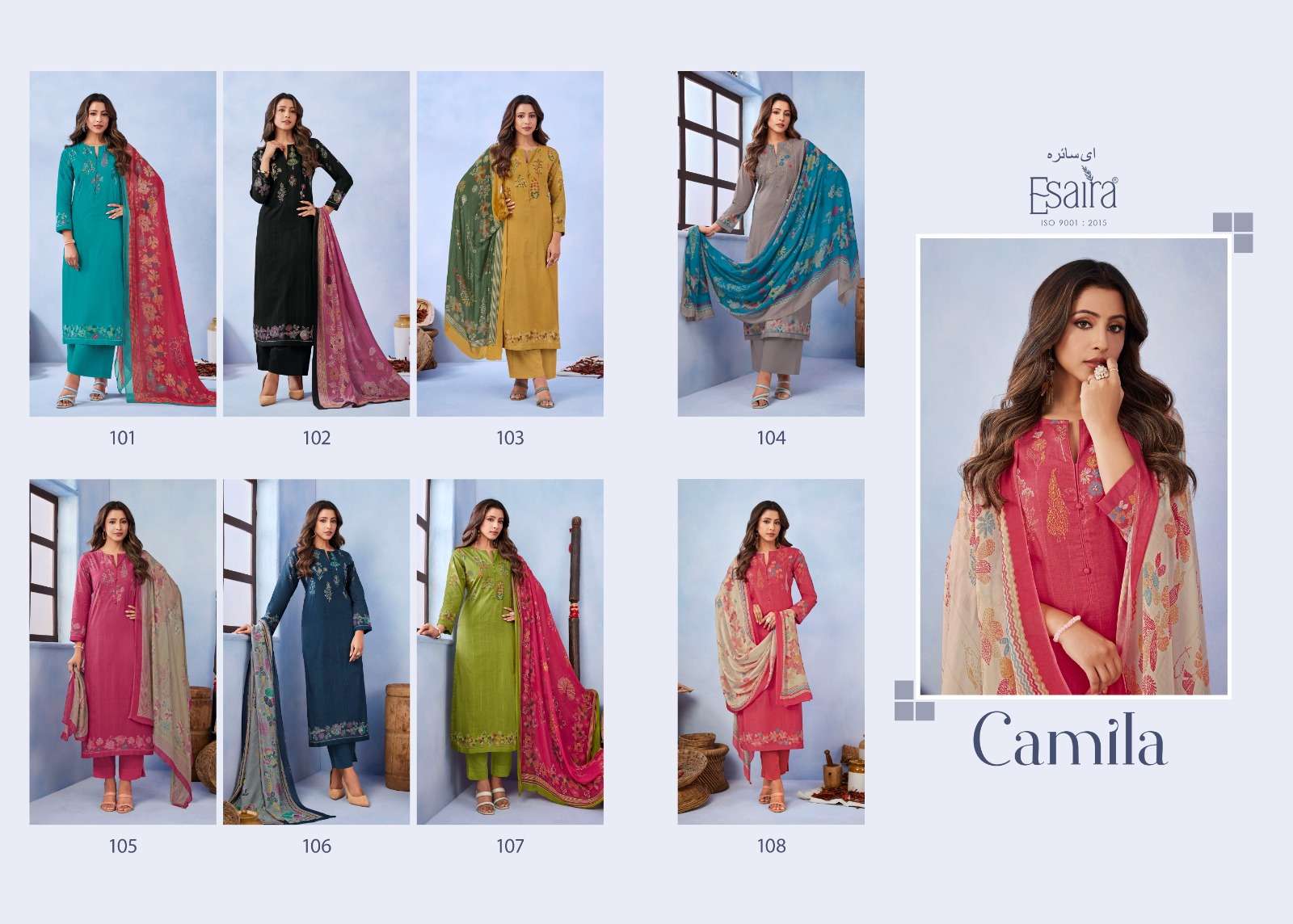 ESTA ESAIRA CAMILA Salwar Kameez Wholesale catalog