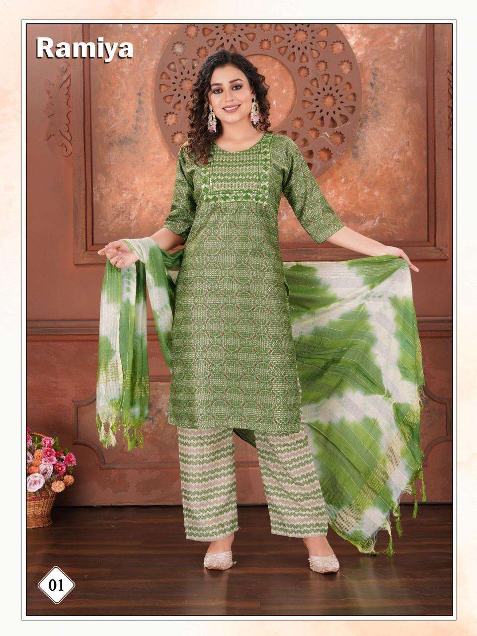 FASHION TALK RAMIYA vol -1 Kurti Wholesale catalog