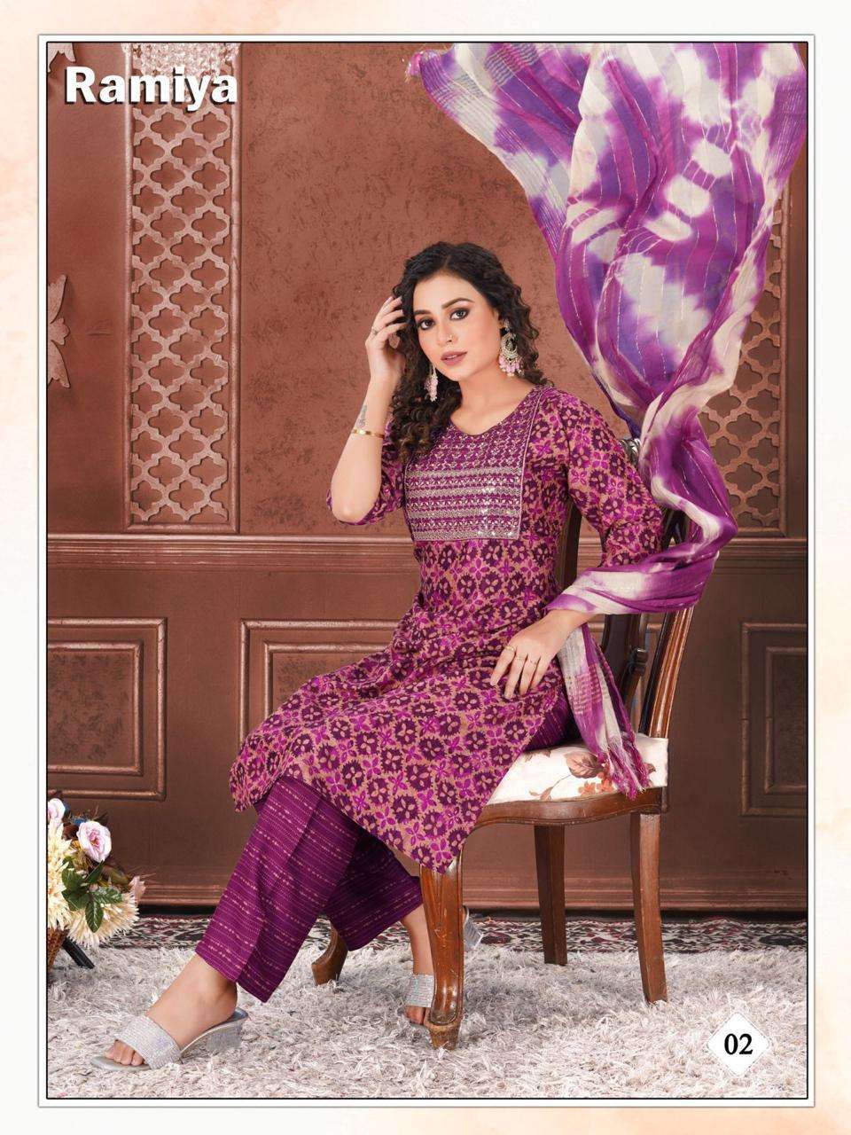 FASHION TALK RAMIYA vol -1 Kurti Wholesale catalog