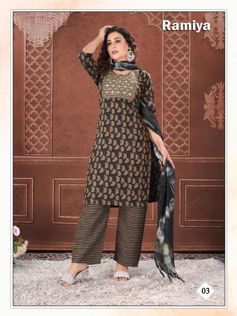 FASHION TALK RAMIYA vol -1 Kurti Wholesale catalog