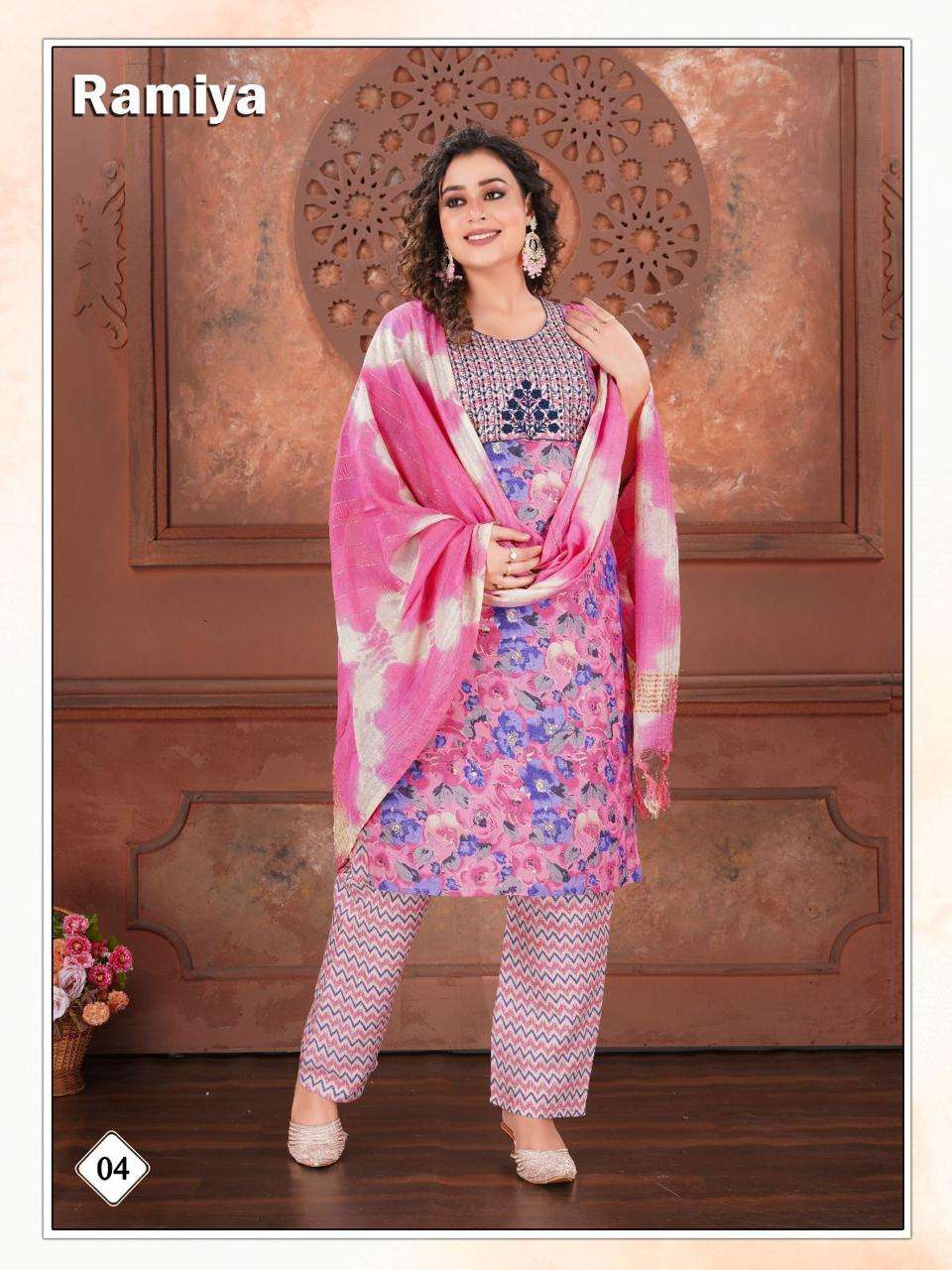 FASHION TALK RAMIYA vol -1 Kurti Wholesale catalog