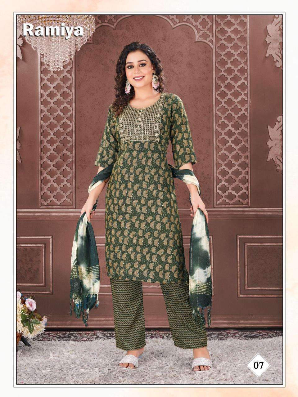 FASHION TALK RAMIYA vol -1 Kurti Wholesale catalog