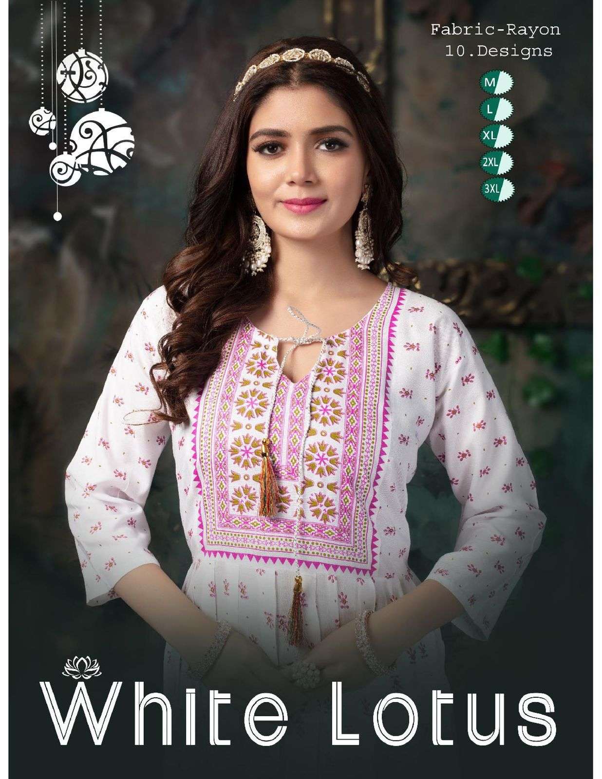 FASHION TALK WHITE LOTUS Kurti Wholesale catalog