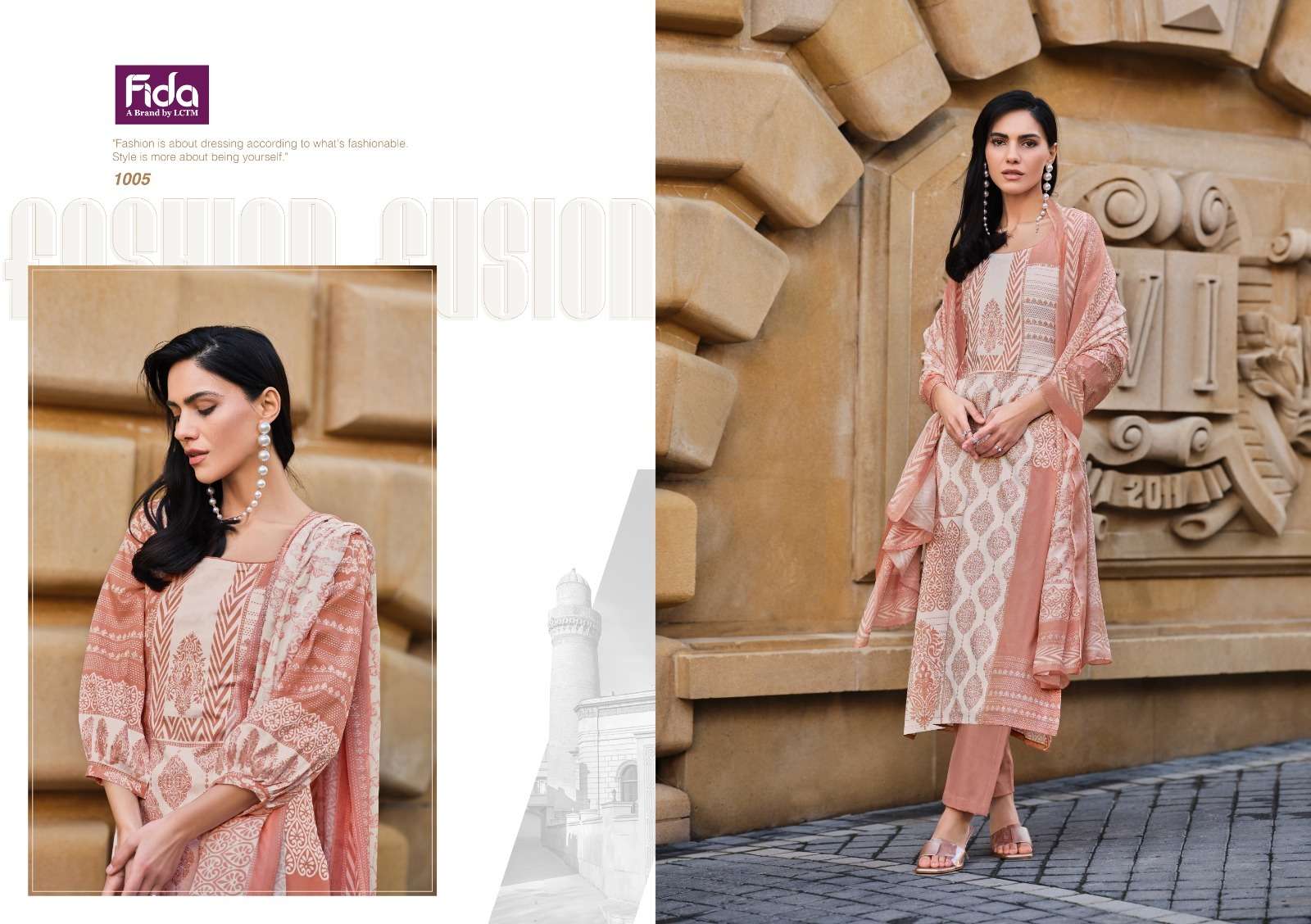Fida Vagmi Digital Cotton Dress Material Wholesale catalog