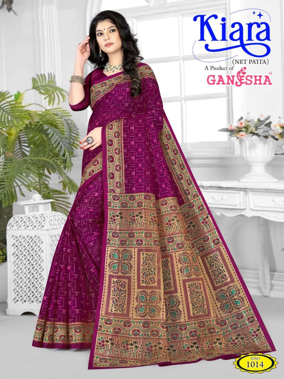 Ganesha Kiara Vol-1 – Cotton Sarees Wholesale Catalog