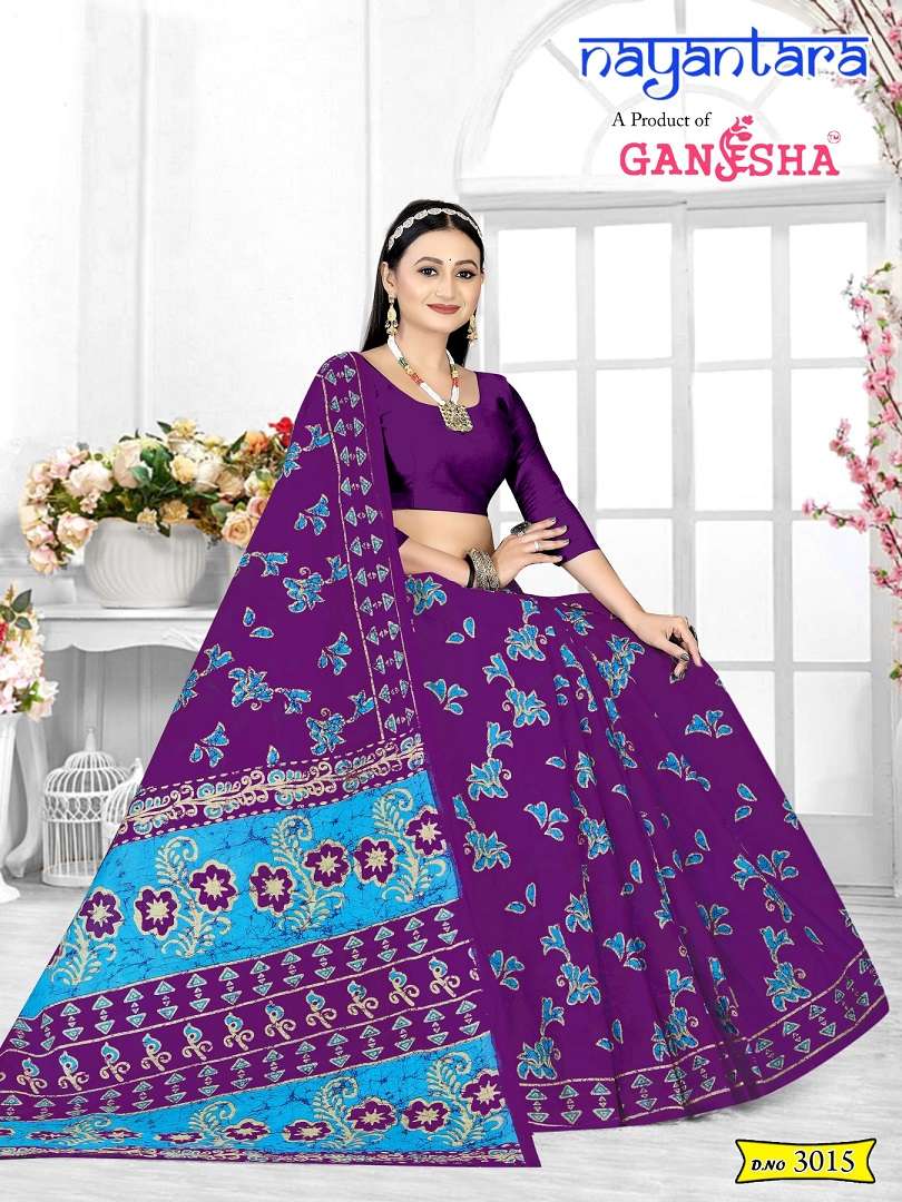 Ganesha Nayantara Vol-3 – Cotton Sarees Wholesale Catalog
