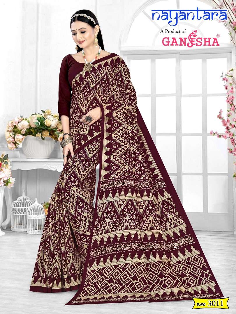 Ganesha Nayantara Vol-3 – Cotton Sarees Wholesale Catalog