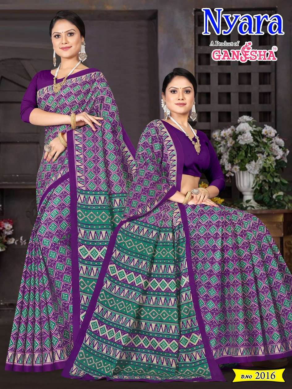 Ganesha Nayra Vol-2- Cotton Sarees Wholesale Catalog