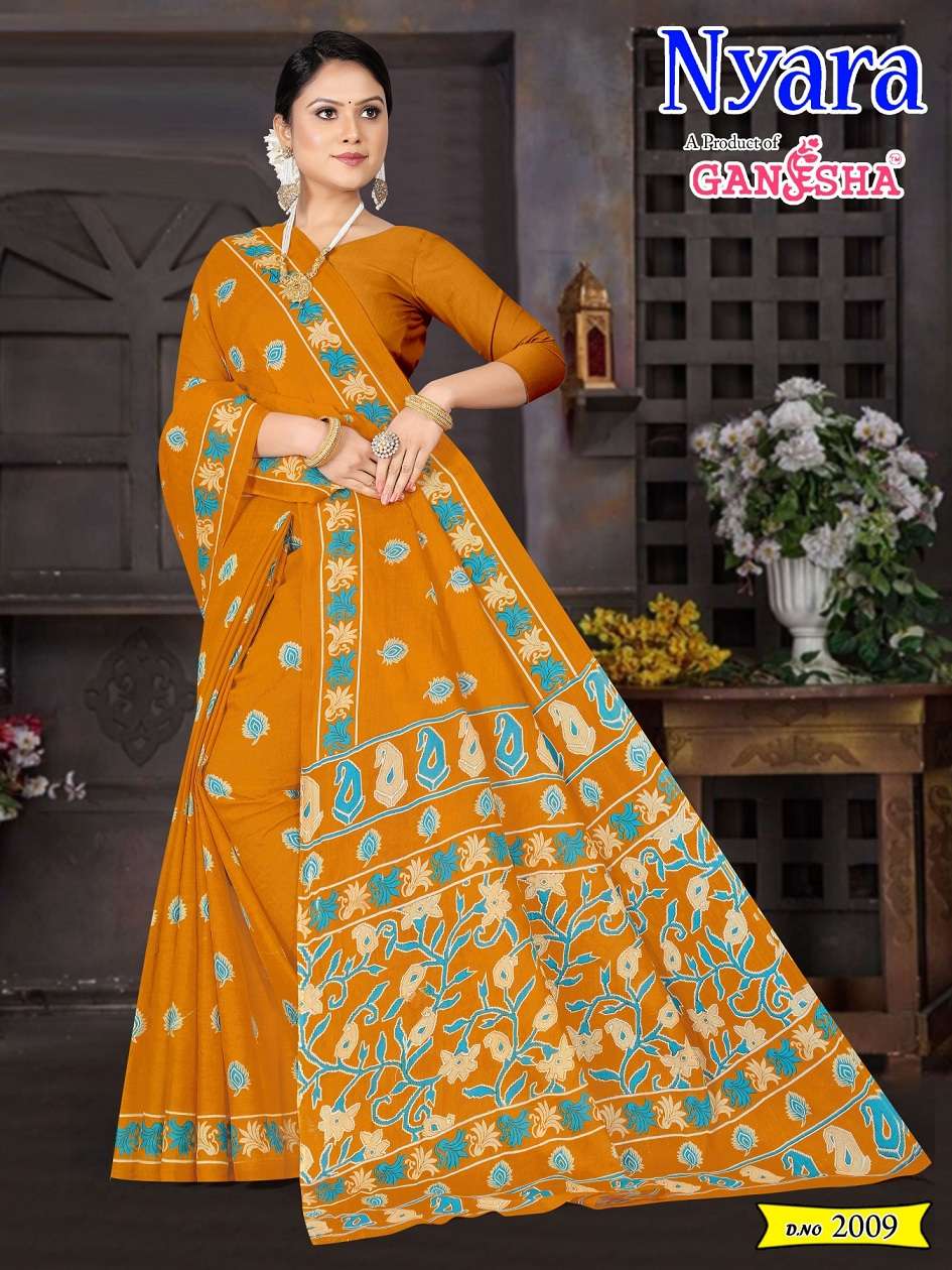 Ganesha Nayra Vol-2- Cotton Sarees Wholesale Catalog