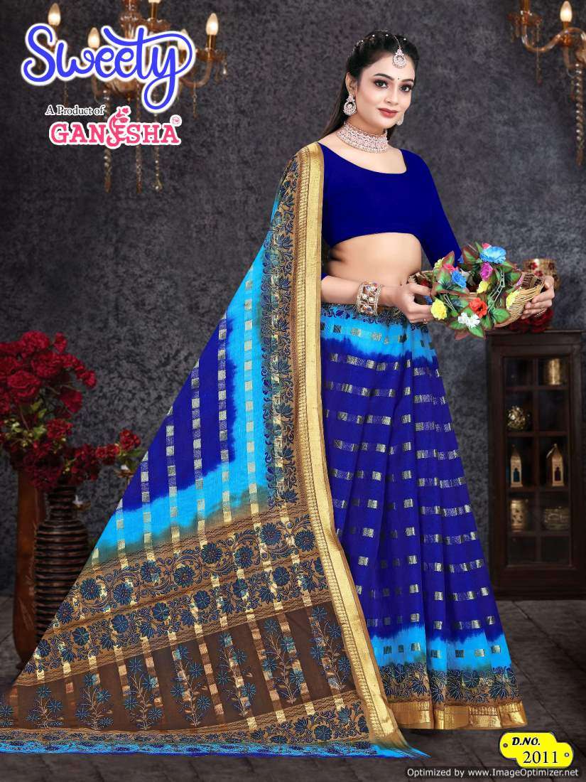 Ganesha Sweety Vol-2 – Cotton Sarees - Wholesale Catalog