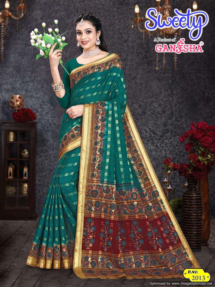 Ganesha Sweety Vol-2 – Cotton Sarees - Wholesale Catalog