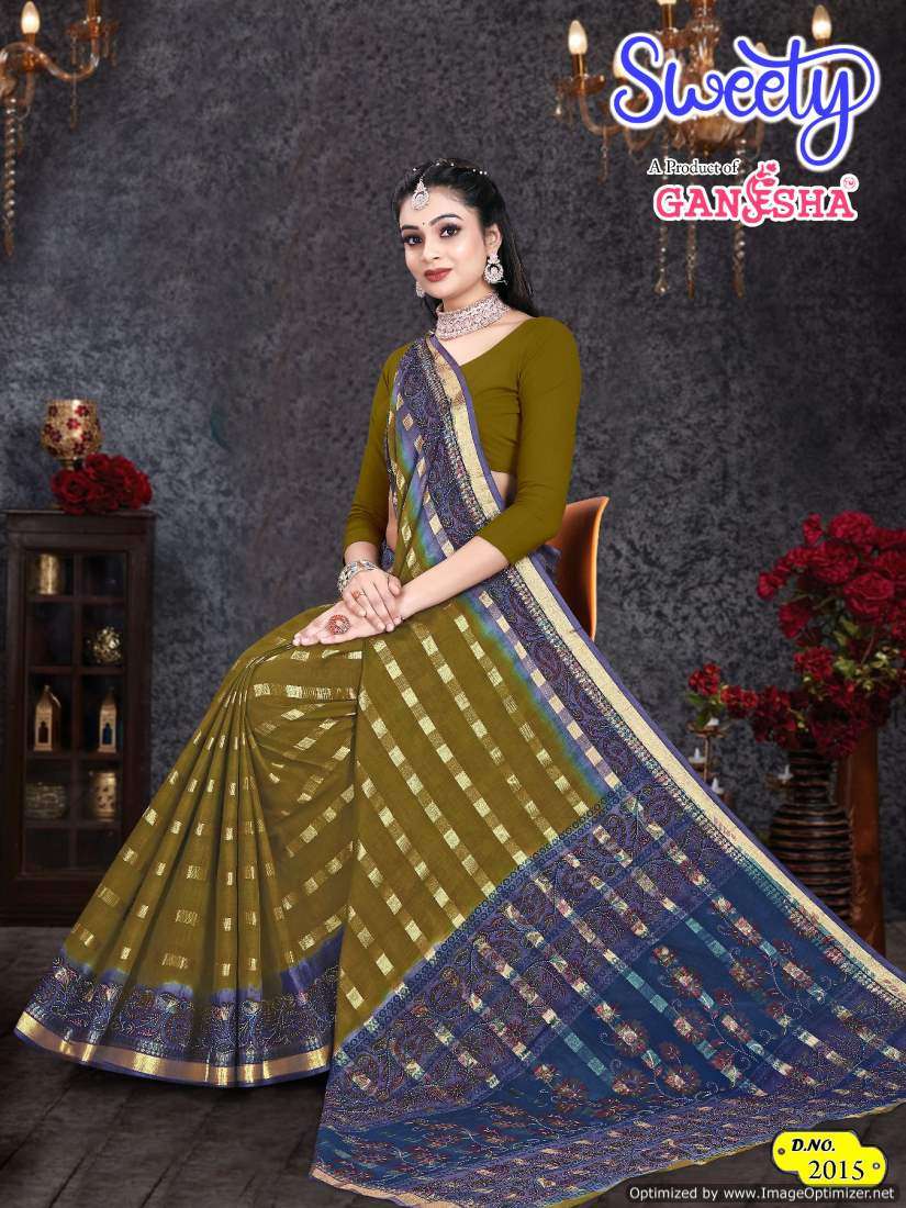 Ganesha Sweety Vol-2 – Cotton Sarees - Wholesale Catalog