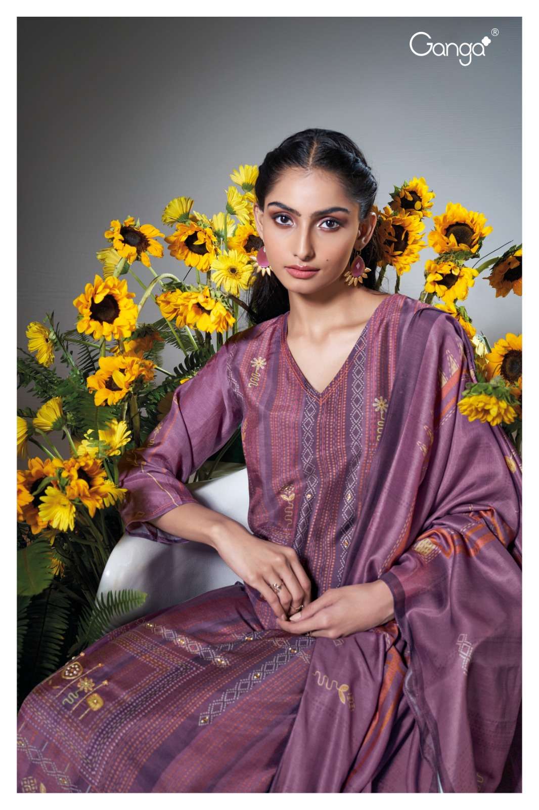 Ganga AGARSHA Salwar kameez Wholesale catalog