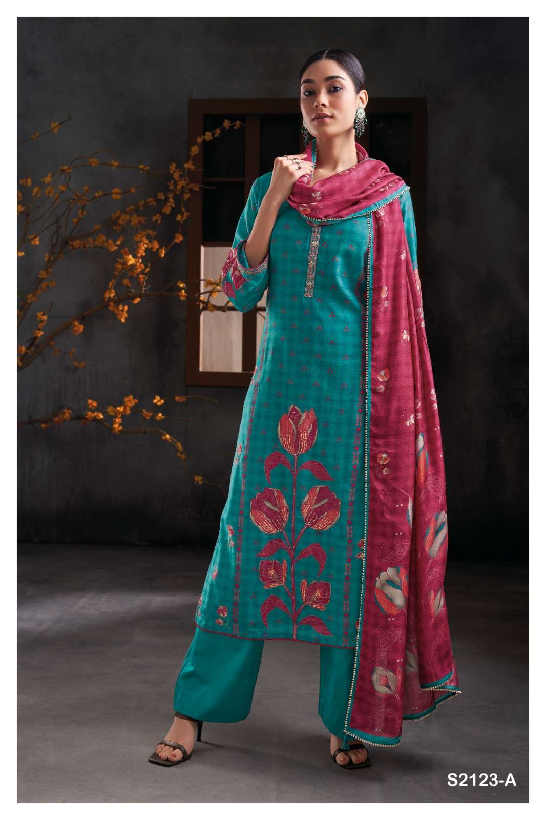 Ganga EULLA Salwar kameez Wholesale catalog