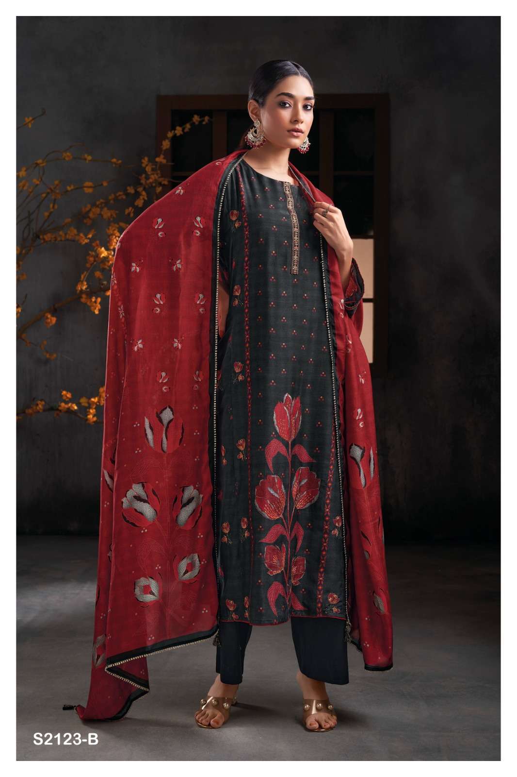 Ganga EULLA Salwar kameez Wholesale catalog