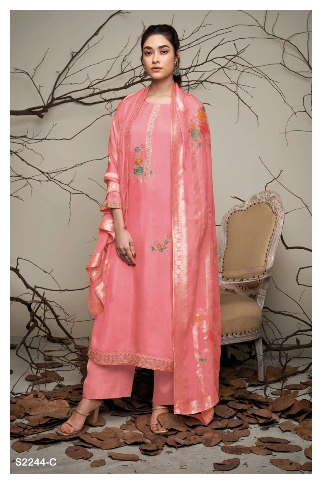 Ganga Georgia Salwar kameez Wholesale catalog
