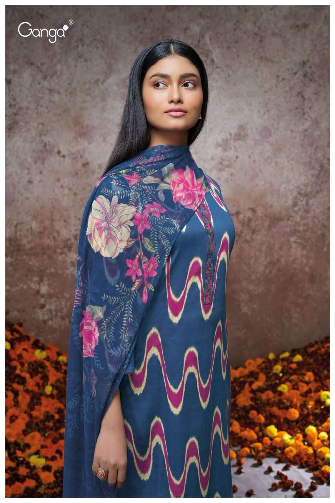 Ganga SALLIE 2115 Salwar kameez Wholesale catalog
