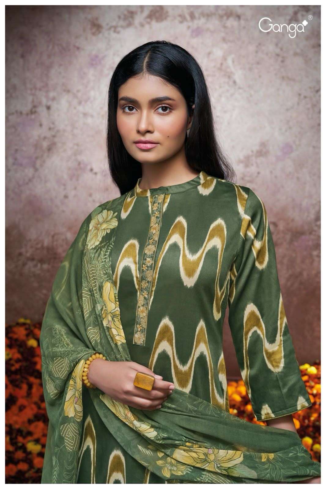 Ganga SALLIE 2115 Salwar kameez Wholesale catalog