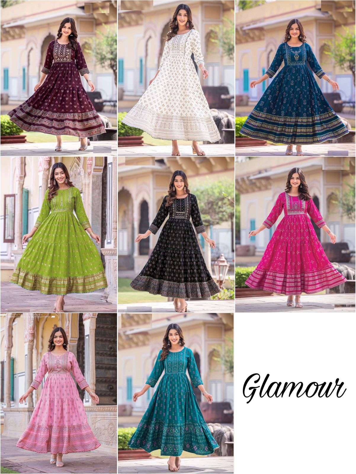 GLAMOUR Gown Kurti Wholesale catalog