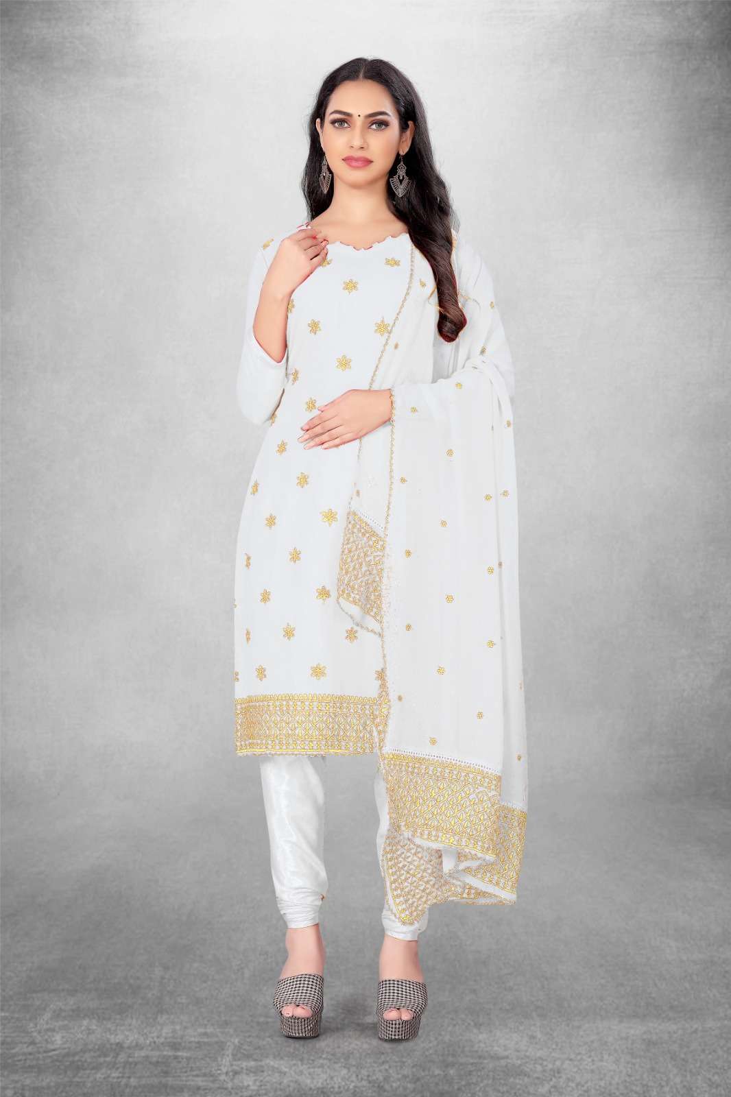 Gng 51035 Georgette Dress Material Wholesale catalog