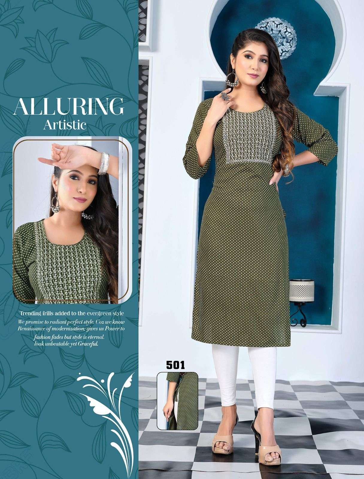 GOLDEN COMING SOON Kurti Wholesale Catalog