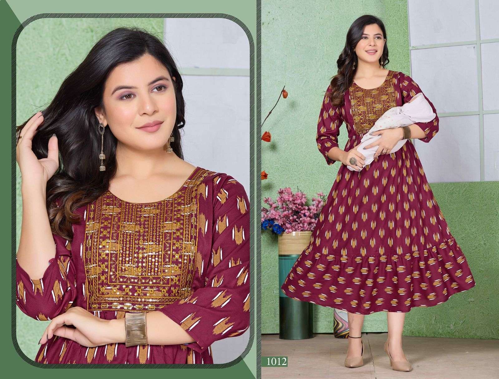 GOLDEN MAGICAL MOMENT Kurti Wholesale catalog