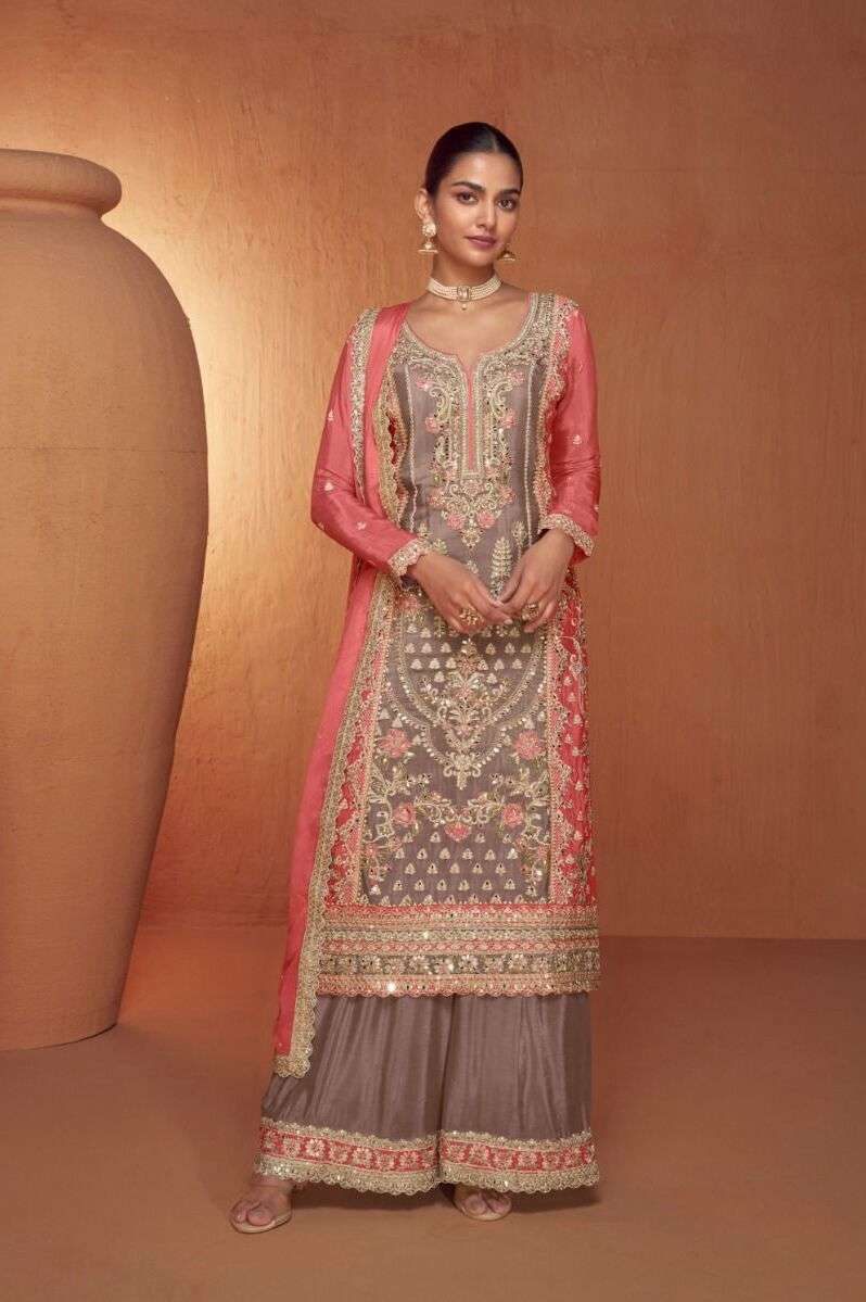Gulkayra Saheli Chinon Designer Salwar Suit Wholesale catalog