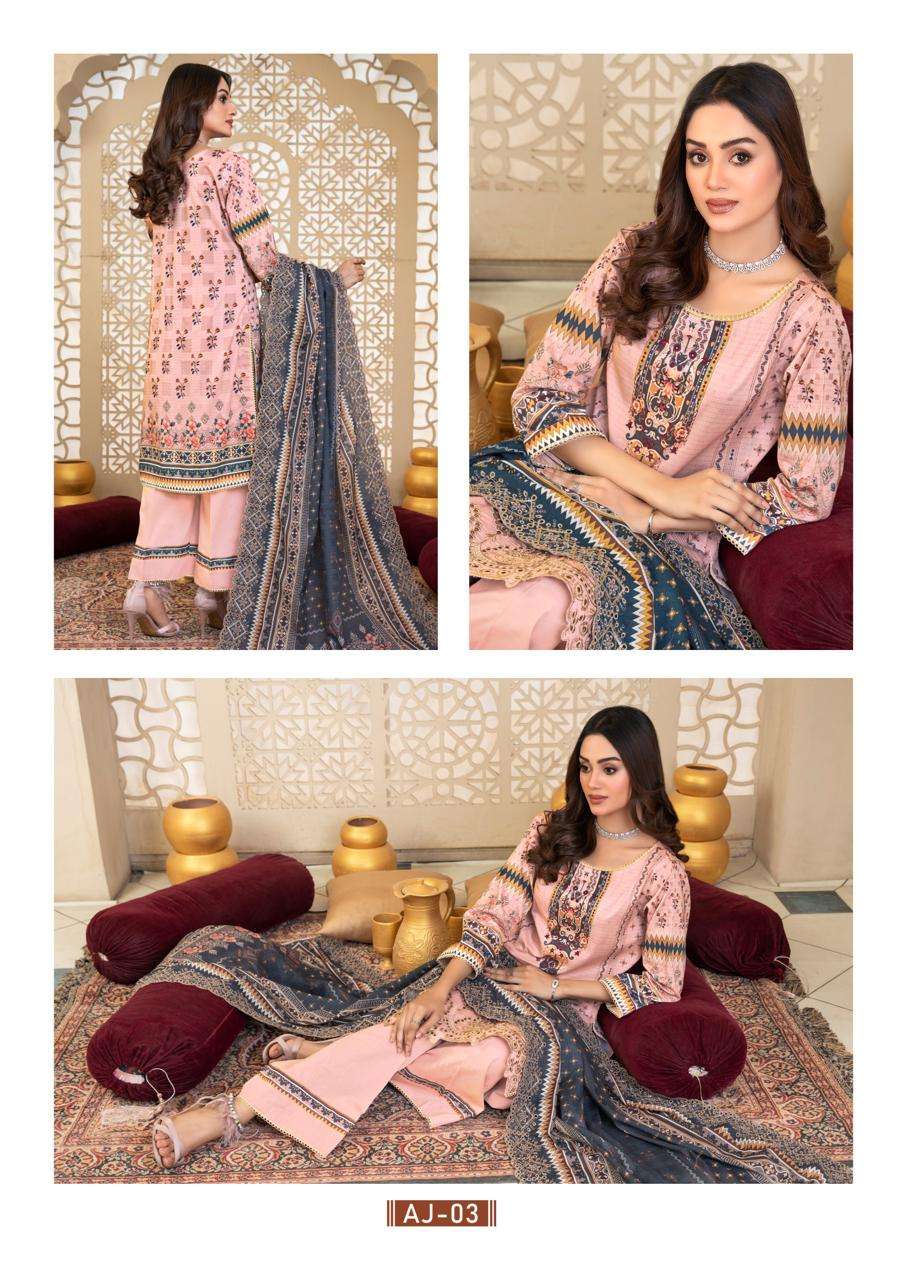 Gull Ahmed Asim Jofa Premium Rayon Dress Material Wholesale Catalog