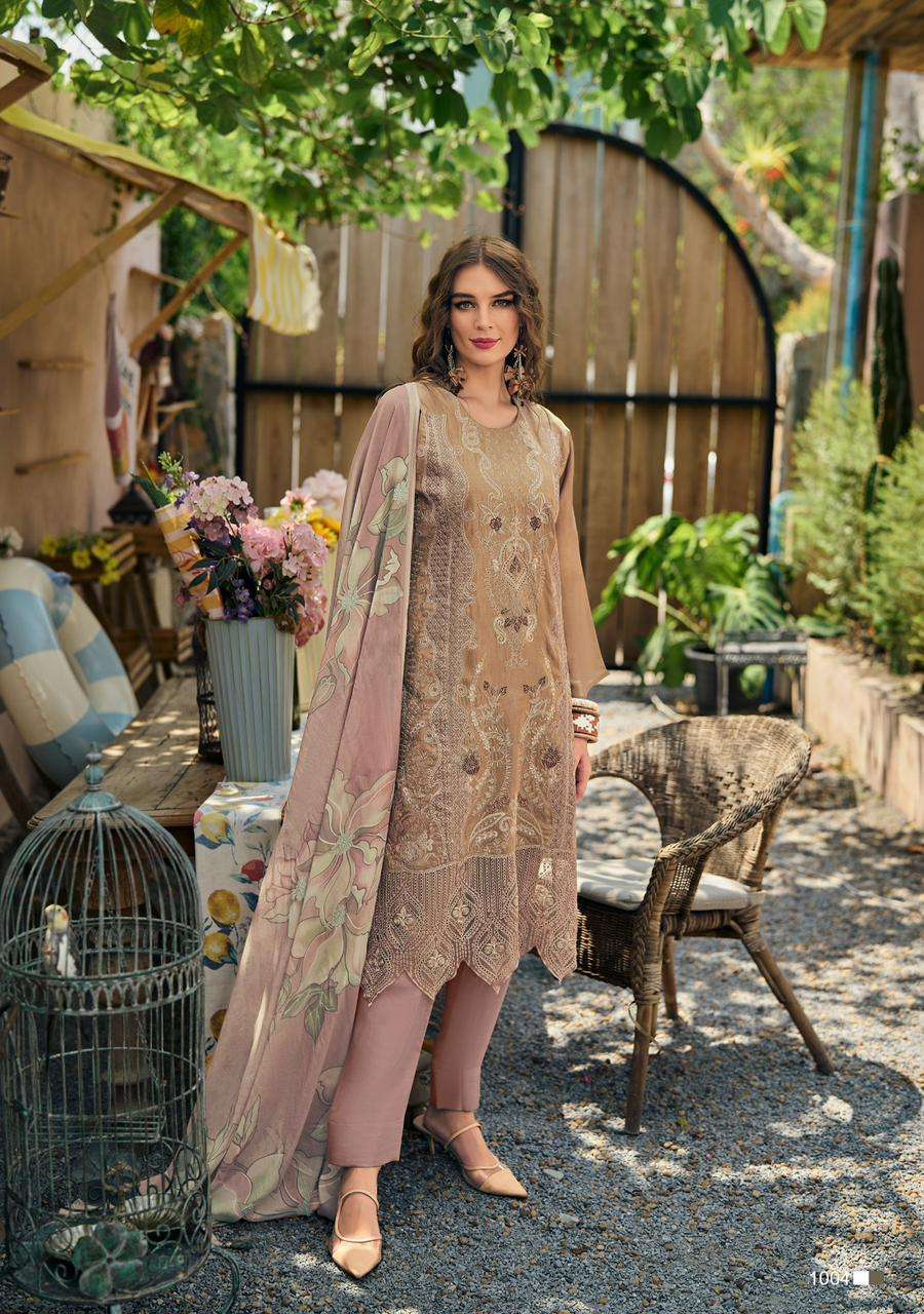 Gull Jee Ananta Silk Embroidred Salwar Suit Wholesale catalog