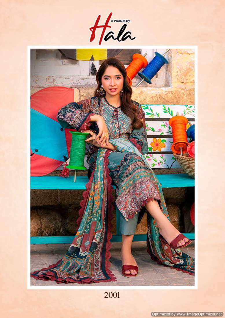Hala Ramsha Vol-2 – Dress Material - Wholesale Catalog