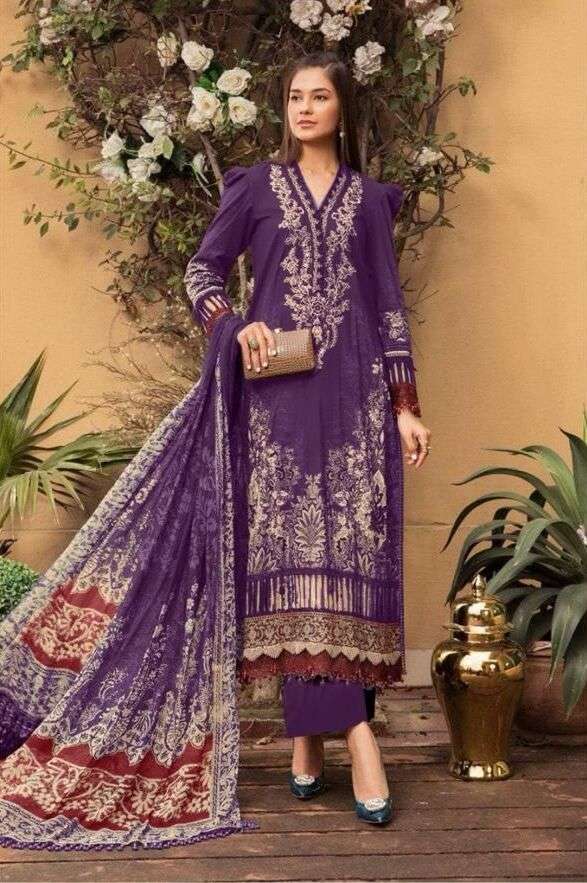 Hazzel Maria B 80ABCD COTTON DUPPTA  Salwar Kameez Wholesale catalog