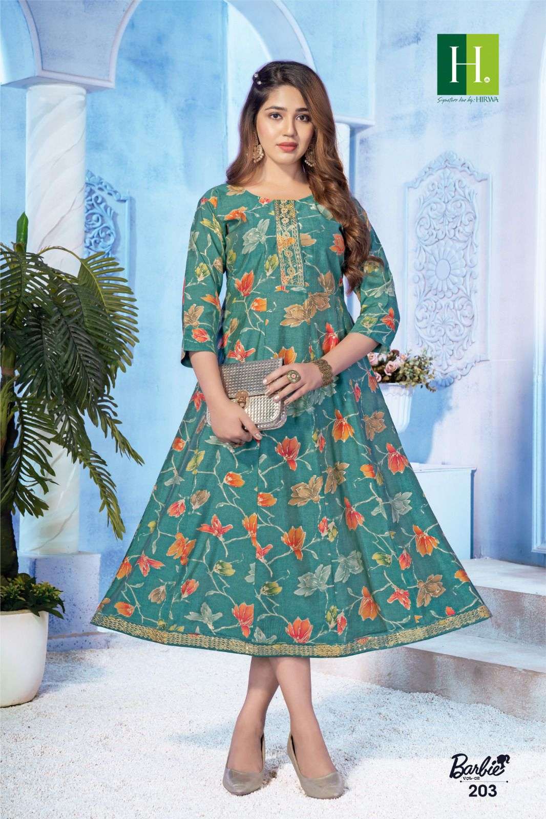 HIRWA Barbie-2 Kurti Wholesale catalog