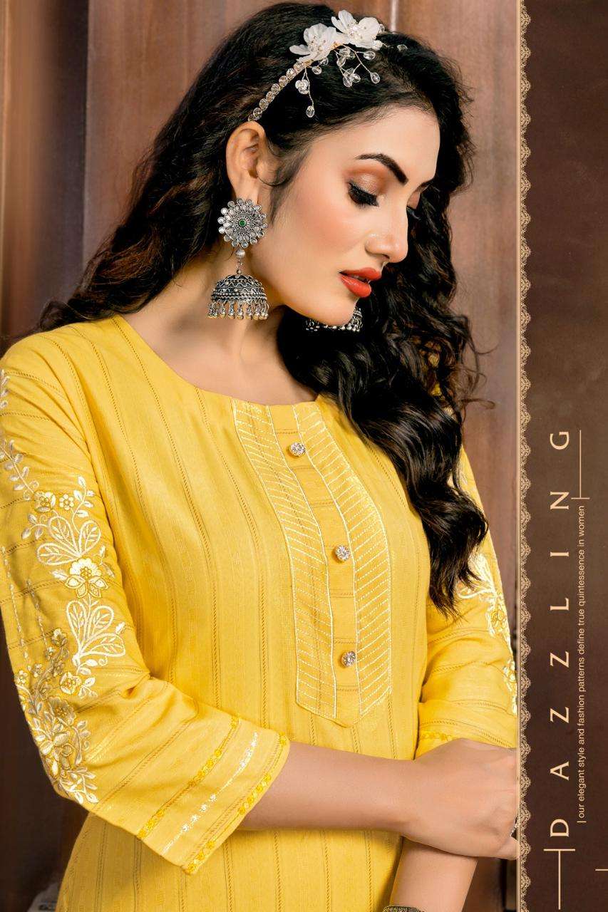 HIRWA COCKTAIL Kurti Wholesale catalog