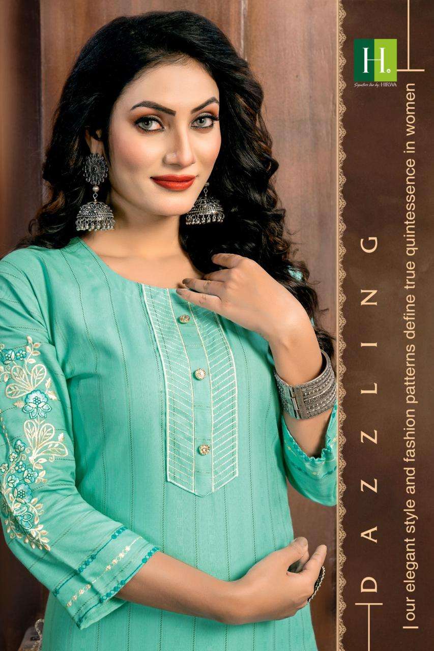 HIRWA COCKTAIL Kurti Wholesale catalog