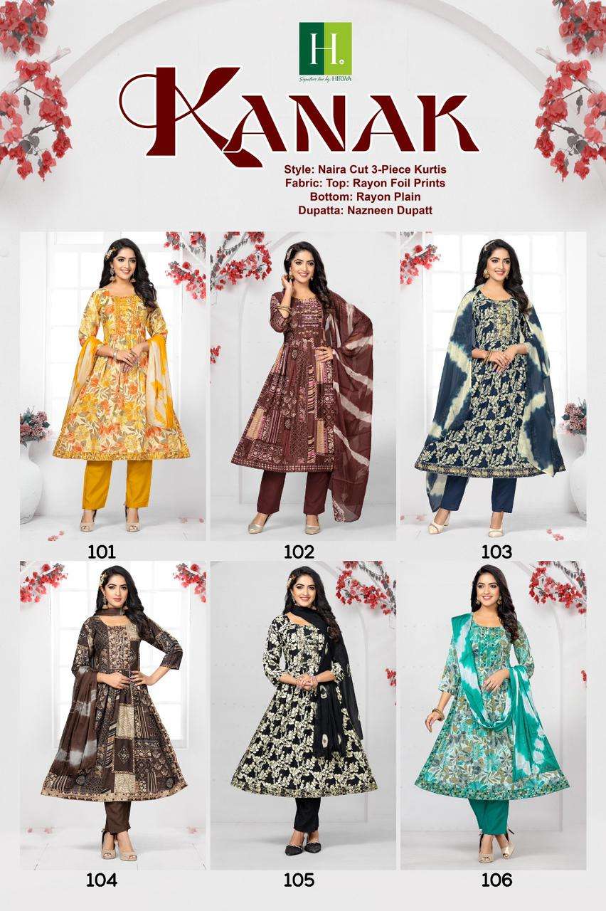 HIRWA Kanak Kurti Wholesale catalog