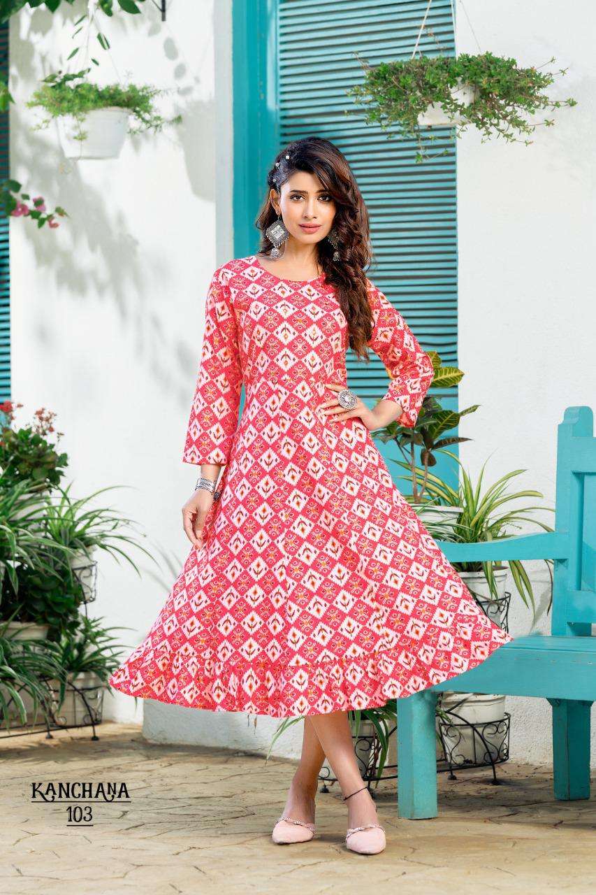 HIRWA Kanchana Kurti Wholesale catalog