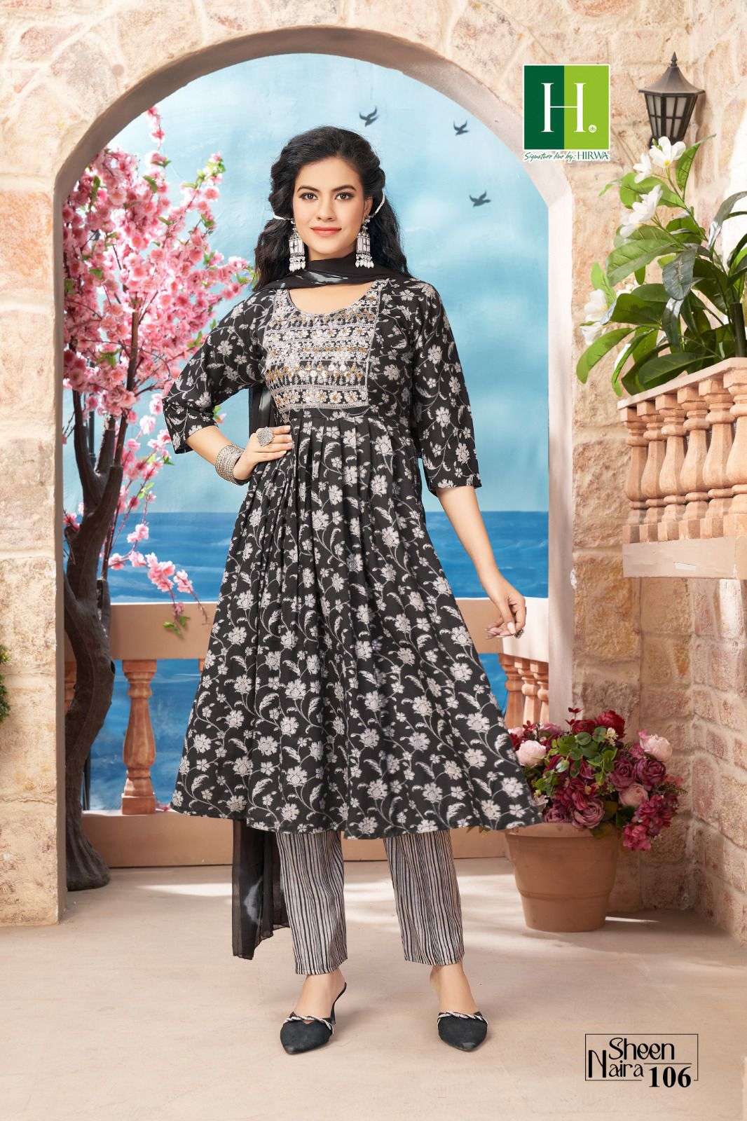 HIRWA SHEEN NAIRA Kurti Wholesale catalog