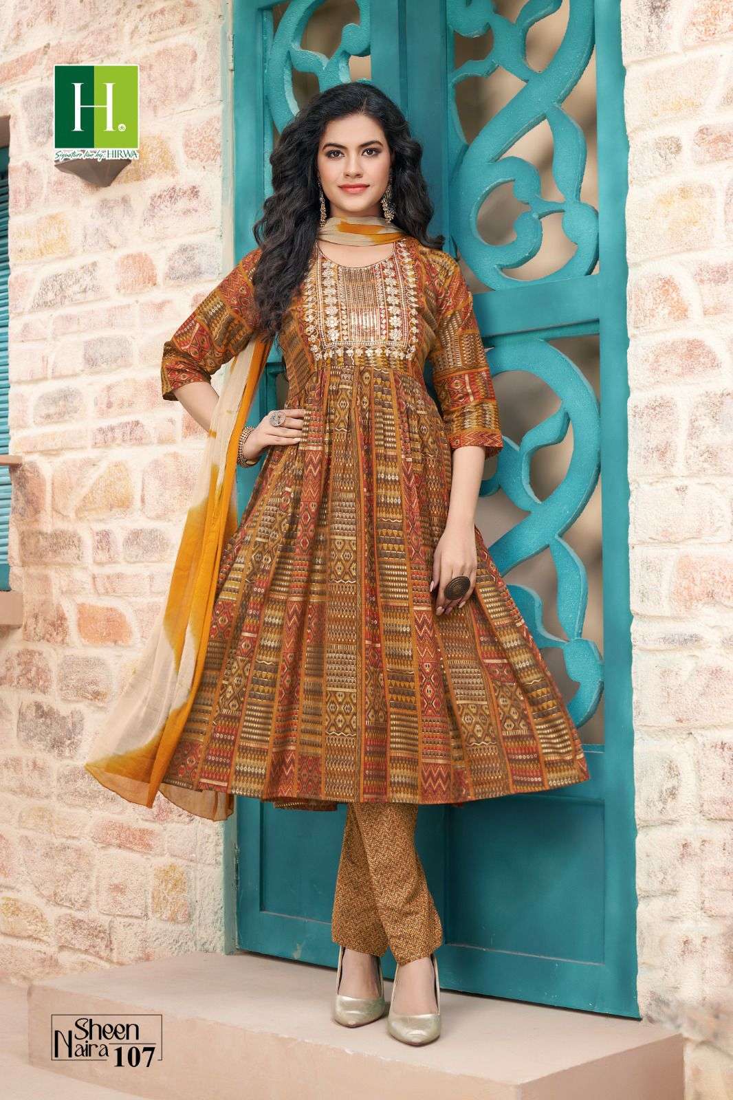HIRWA SHEEN NAIRA Kurti Wholesale catalog