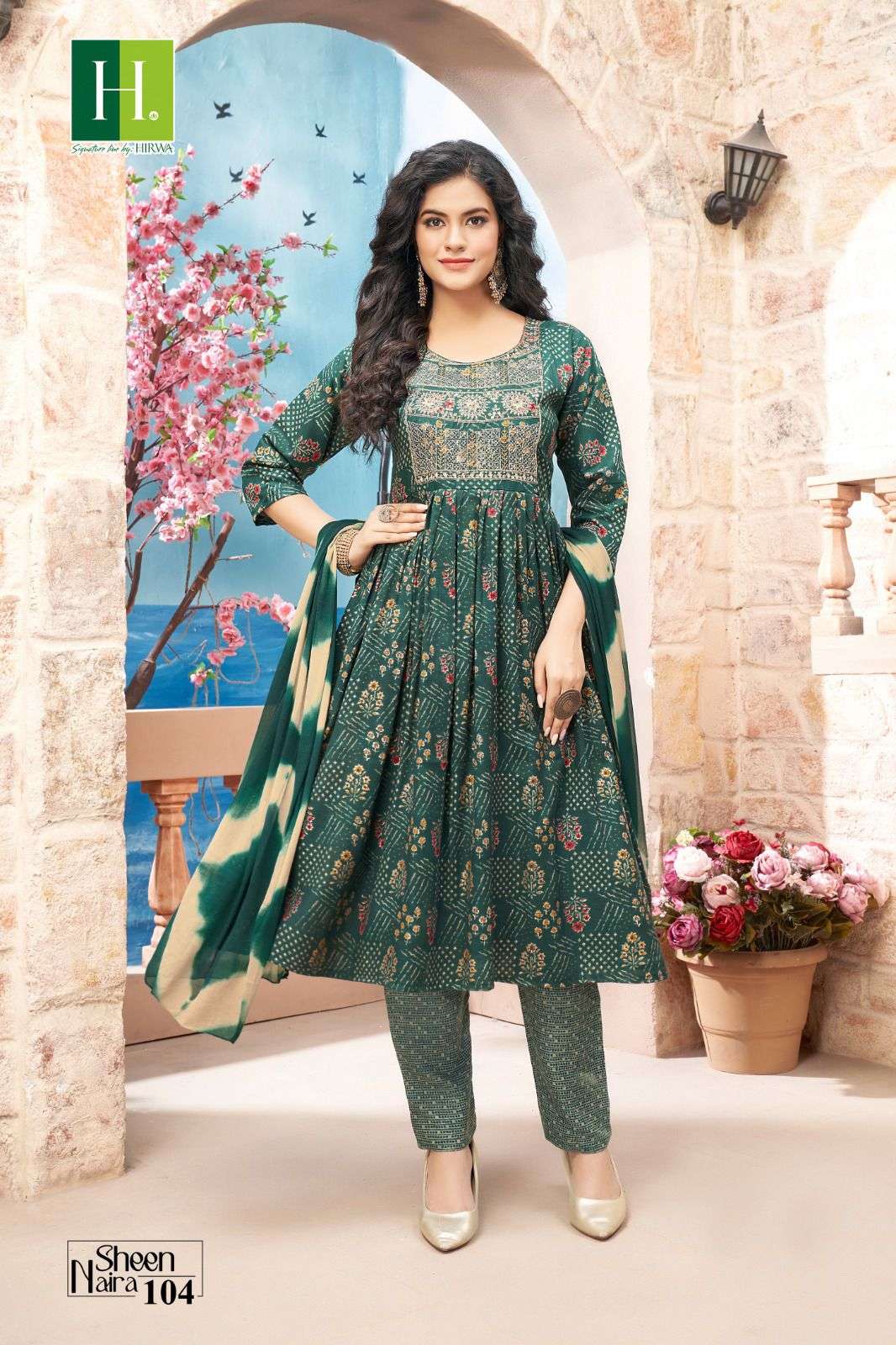 HIRWA SHEEN NAIRA Kurti Wholesale catalog
