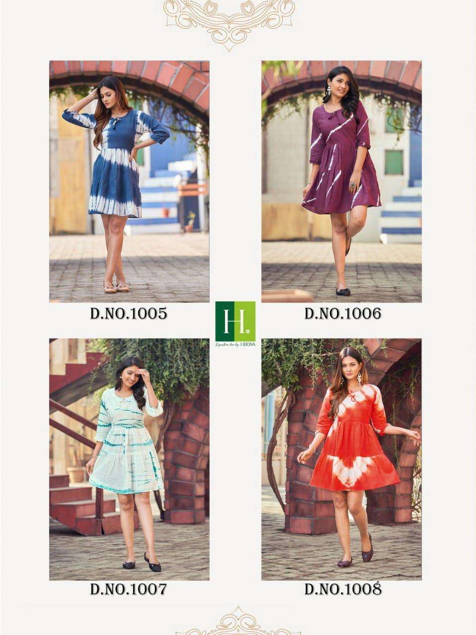 HIRWA Shirley Kurti Wholesale catalog
