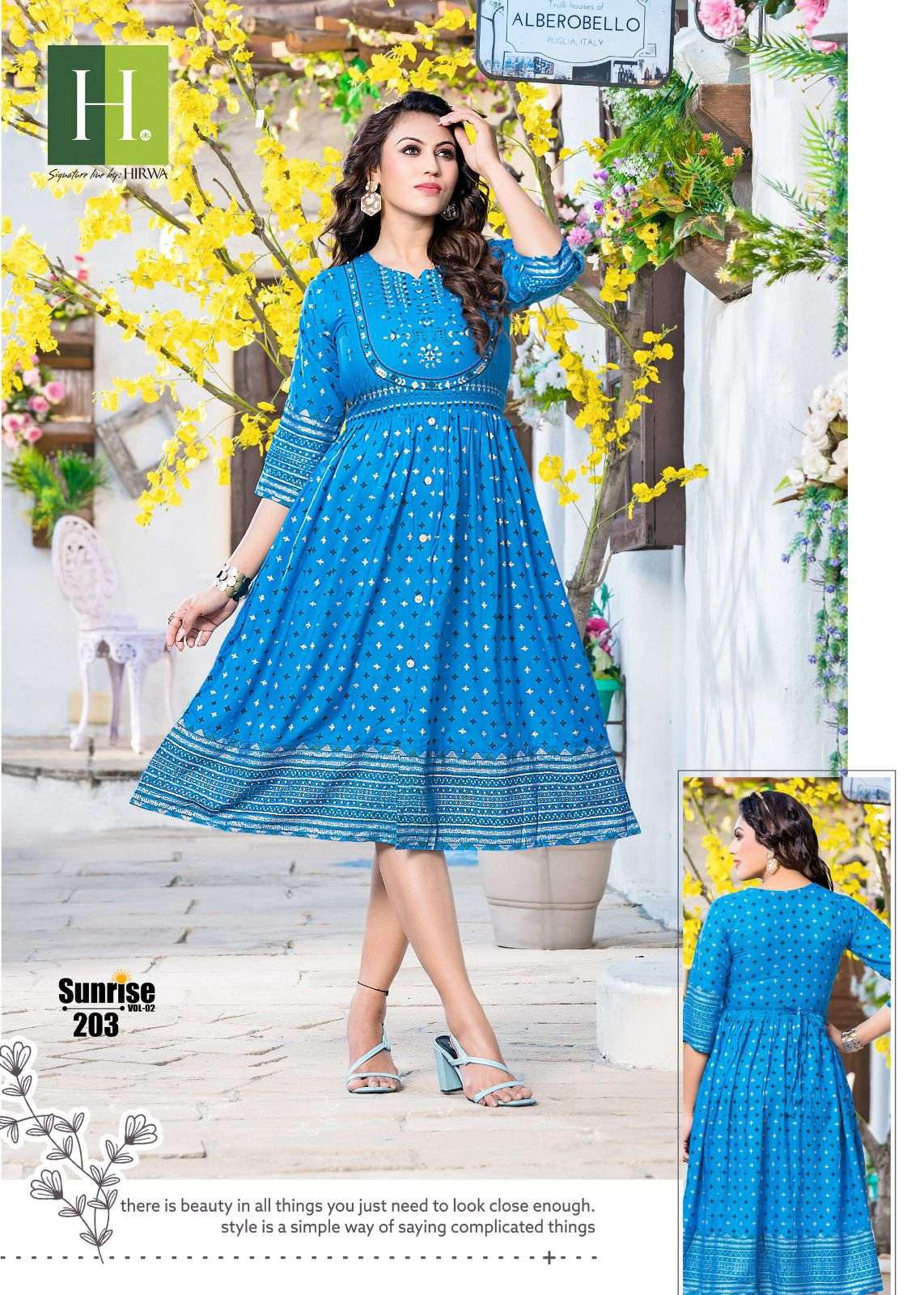HIRWA SUNRISE VOL-2 Kurti Wholesale catalog