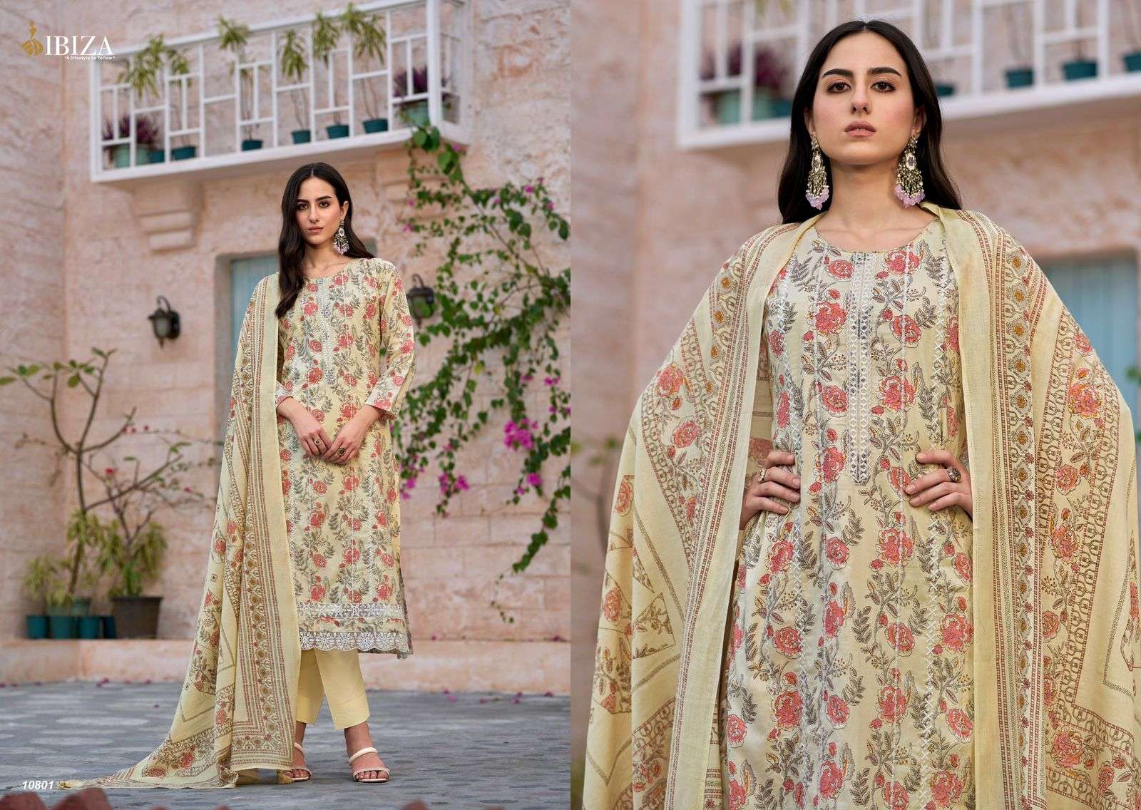 Ibiza Astrella Cotton Digital Printed Salwar Kameez Wholesale catalog