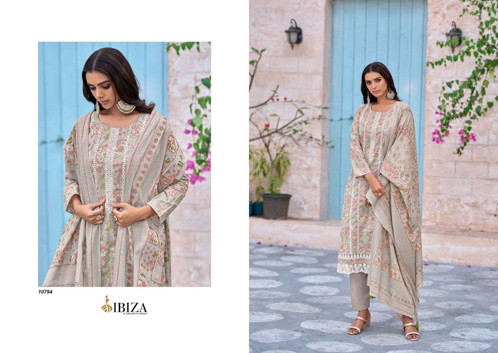 Ibiza Astrella Cotton Digital Printed Salwar Kameez Wholesale catalog