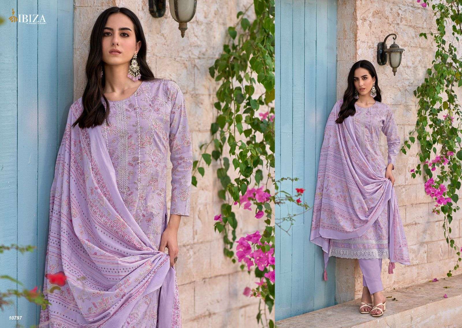 Ibiza Astrella Cotton Digital Printed Salwar Kameez Wholesale catalog