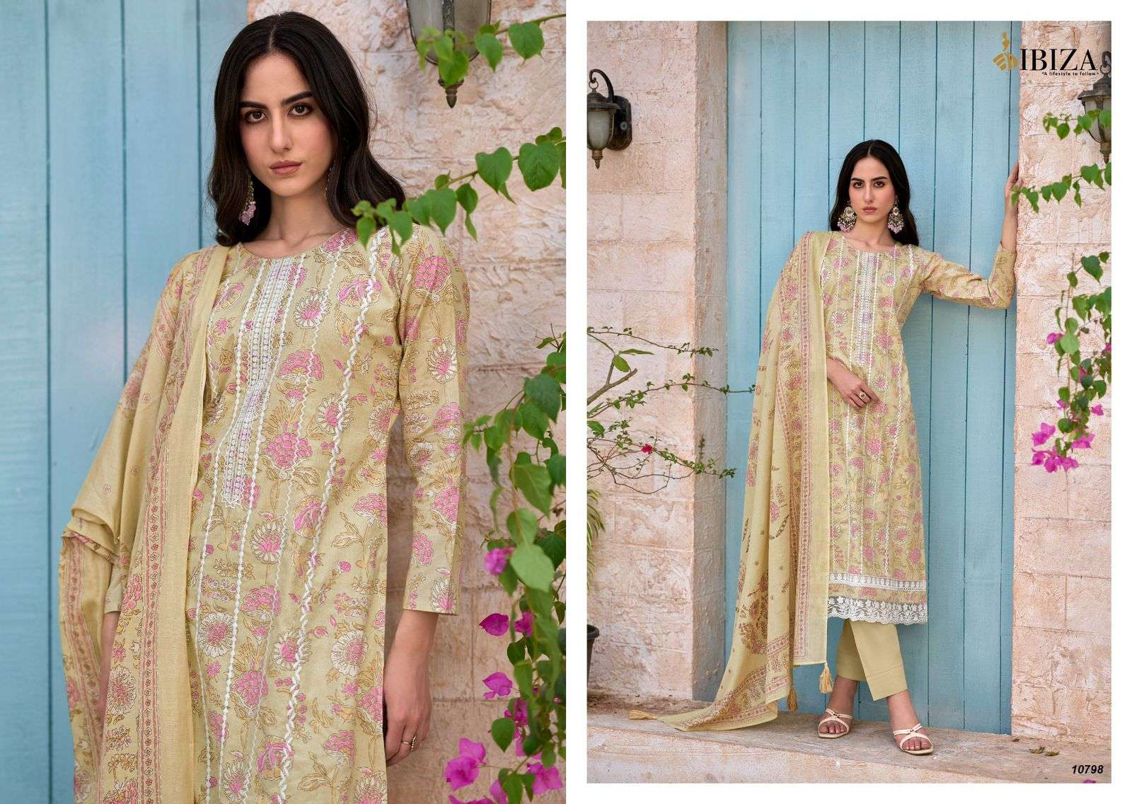 Ibiza Astrella Cotton Digital Printed Salwar Kameez Wholesale catalog