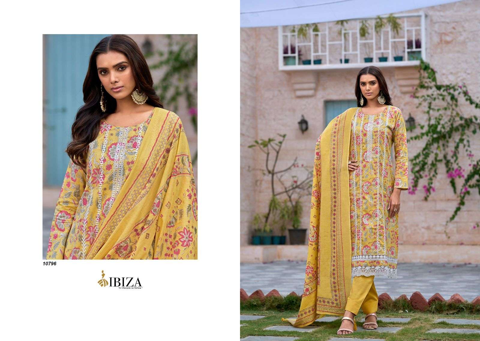 Ibiza Astrella Cotton Digital Printed Salwar Kameez Wholesale catalog