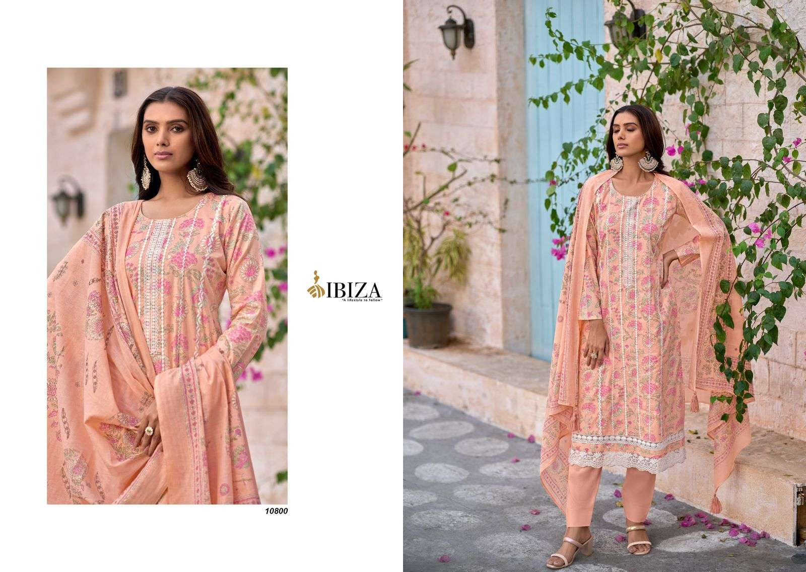 Ibiza Astrella Cotton Digital Printed Salwar Kameez Wholesale catalog