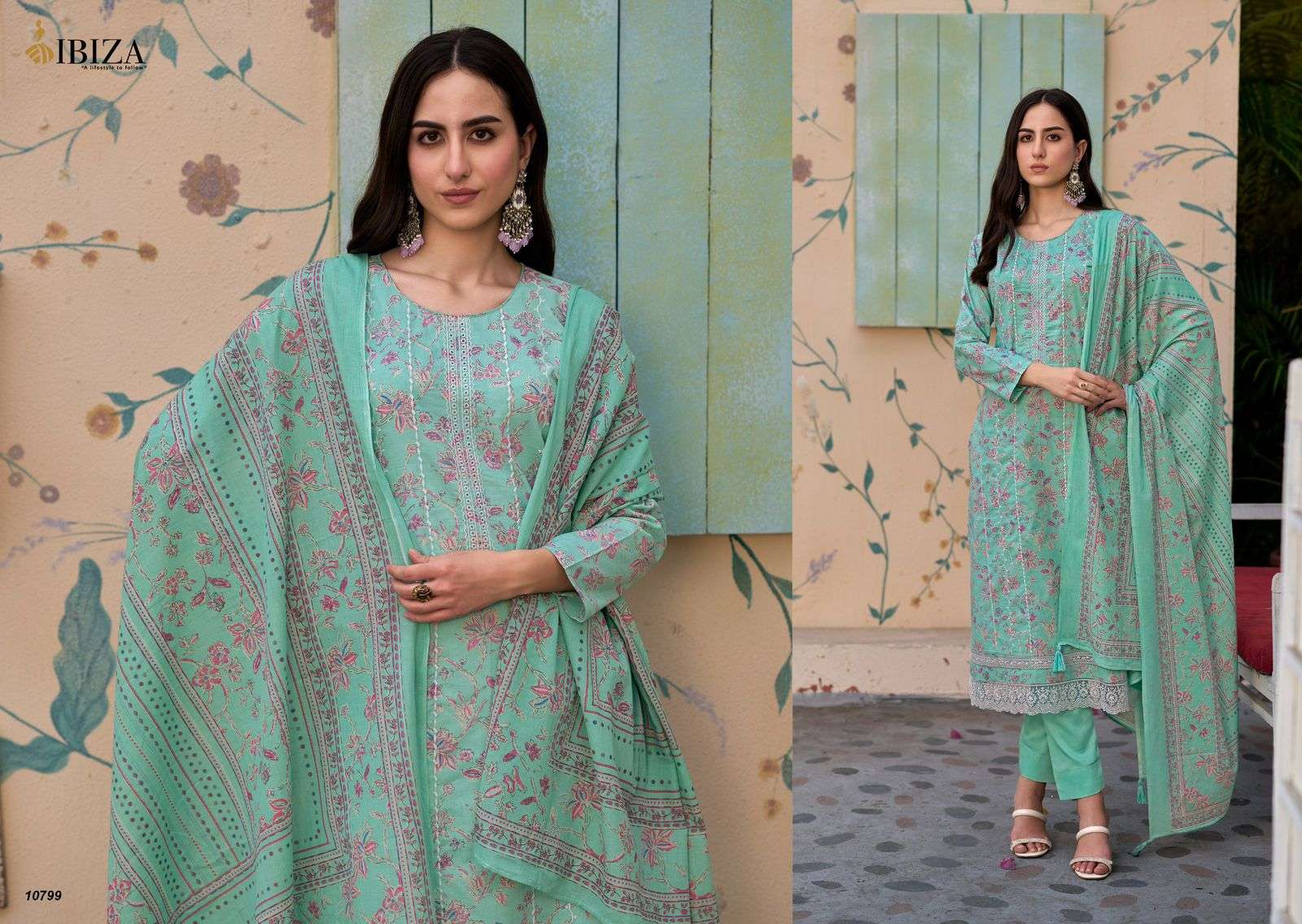 Ibiza Astrella Cotton Digital Printed Salwar Kameez Wholesale catalog