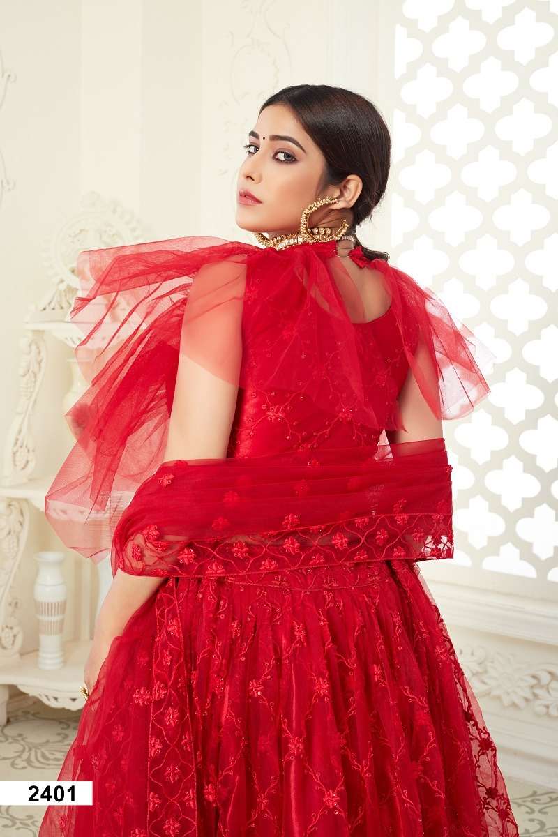INAAYAT VOL - 01 Red WEDDING SEASON SPECIAL BRIDAL WEAR LEHENGA CHOLI Wholesale catalog